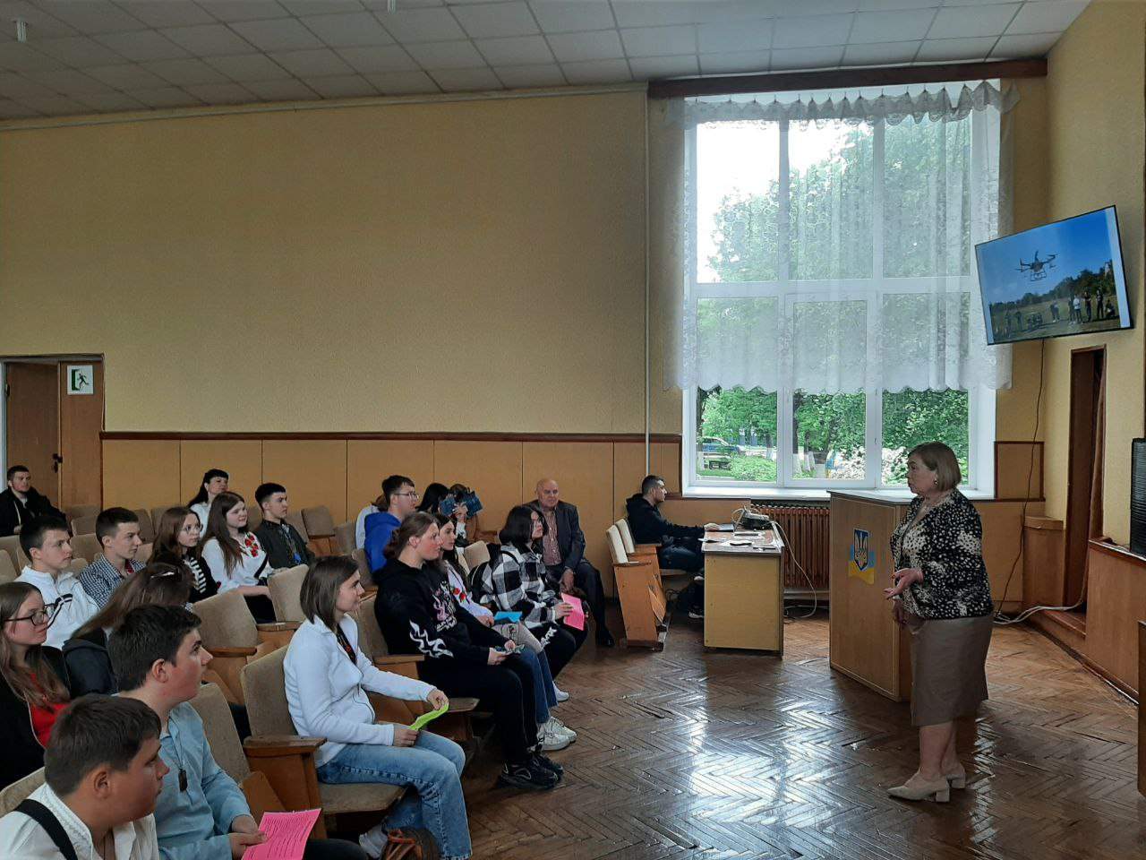 Зустріч з учнями Ружинської громади