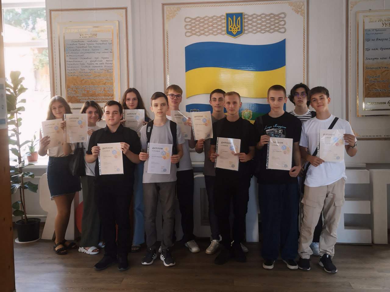 Участь студентів групи П-126 у конкурсі «Україна починається з тебе»