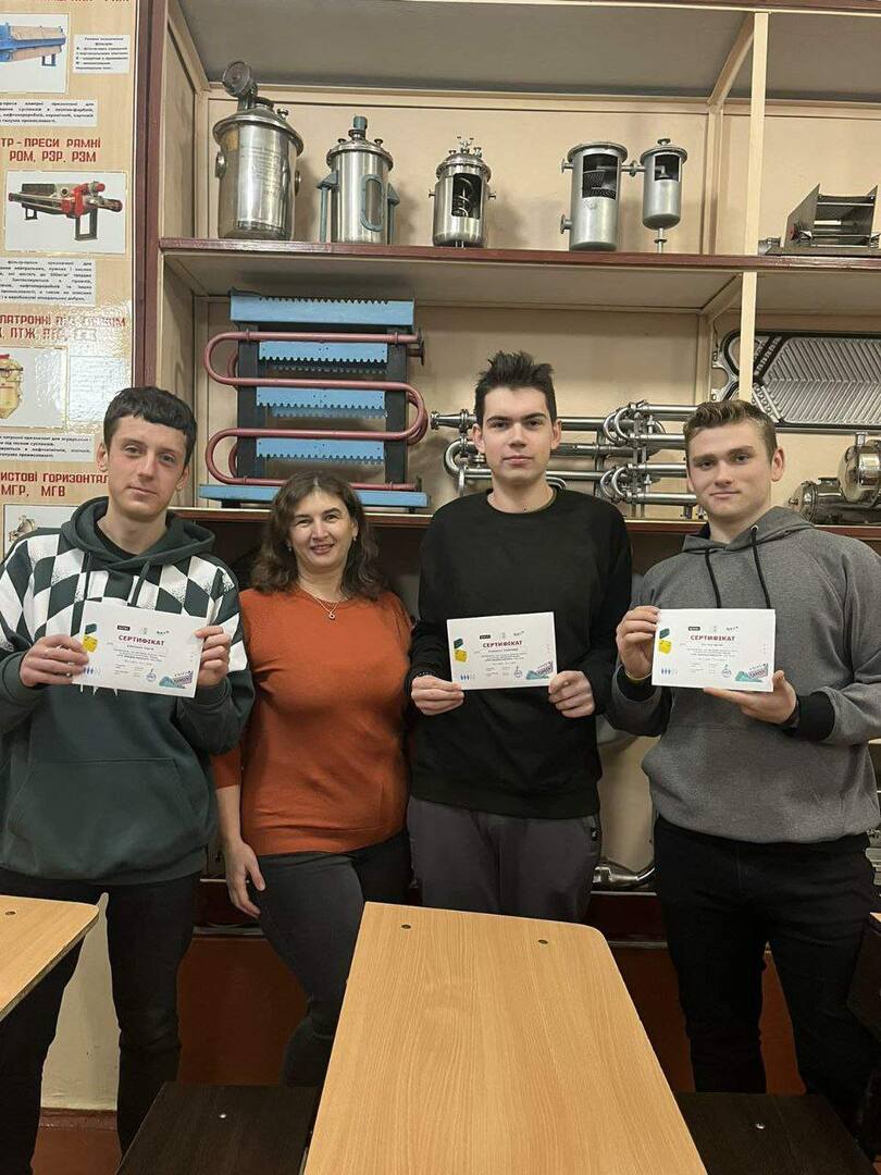 Участь студентів спеціальності “Галузеве машинобудування” в освітньо-карєрному заході “Ігри заводів: інженери”