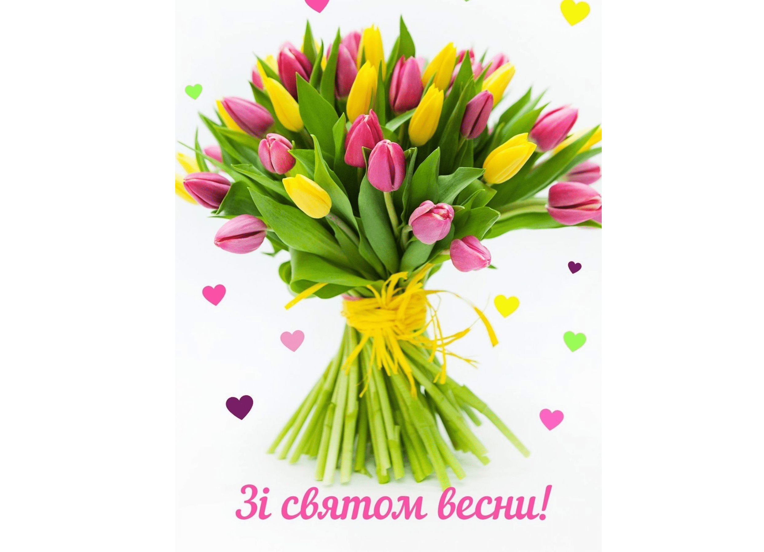 ЗІ СВЯТОМ ВЕСНИ!