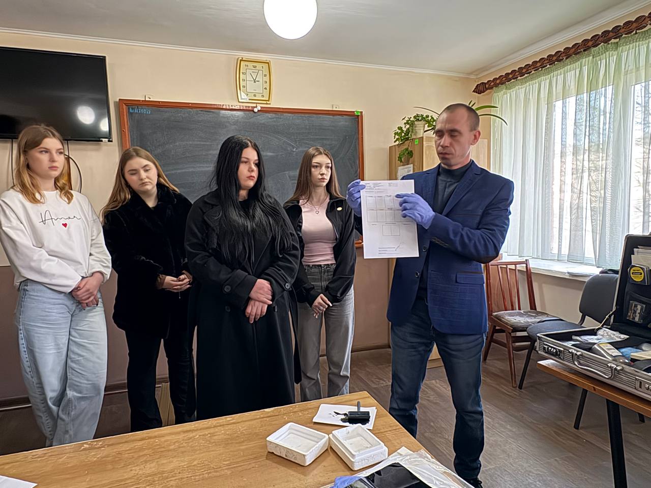 Гостьова лекція з криміналістики для студентів спеціальності «Право»