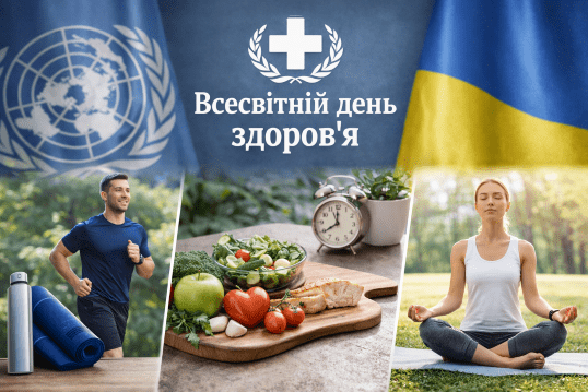 ВСЕСВІТНІЙ ДЕНЬ ЗДОРОВ’Я: ФОРМУЄМО КУЛЬТУРУ ЗДОРОВОГО СПОСОБУ ЖИТТЯ СЕРЕД СТУДЕНТІВ