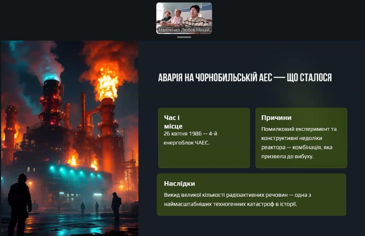 40 років Чорнобильської трагедії: пам’ятаємо і вшановуємо